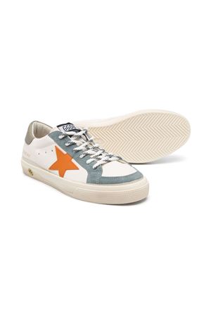 sneakers in pelle bianco GOLDEN GOOSE KIDS | GTF00496F00608611905